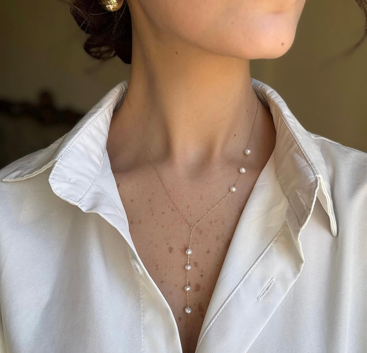 Pearl Drop Necklace