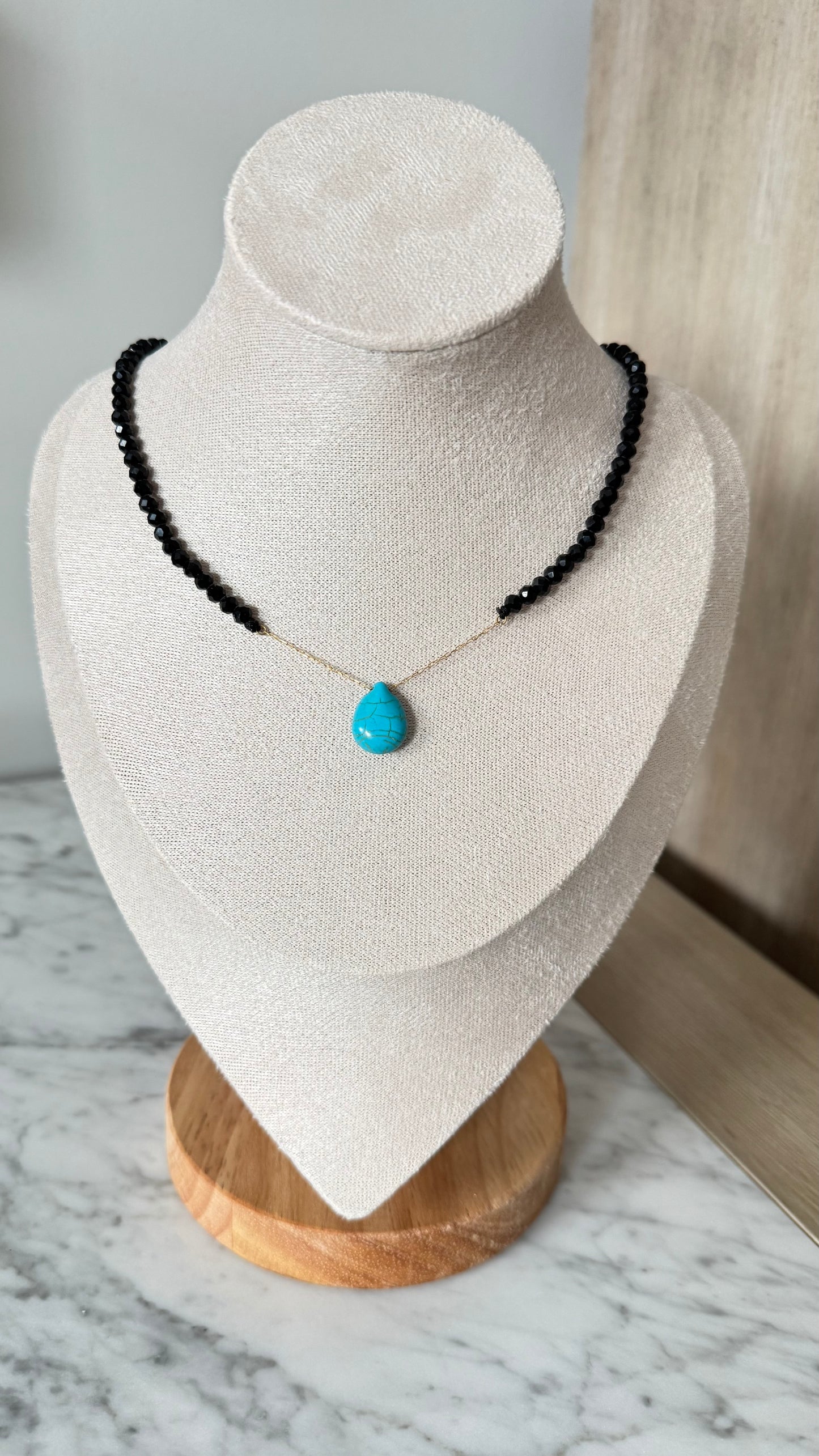 Midnight Turquoise Necklace