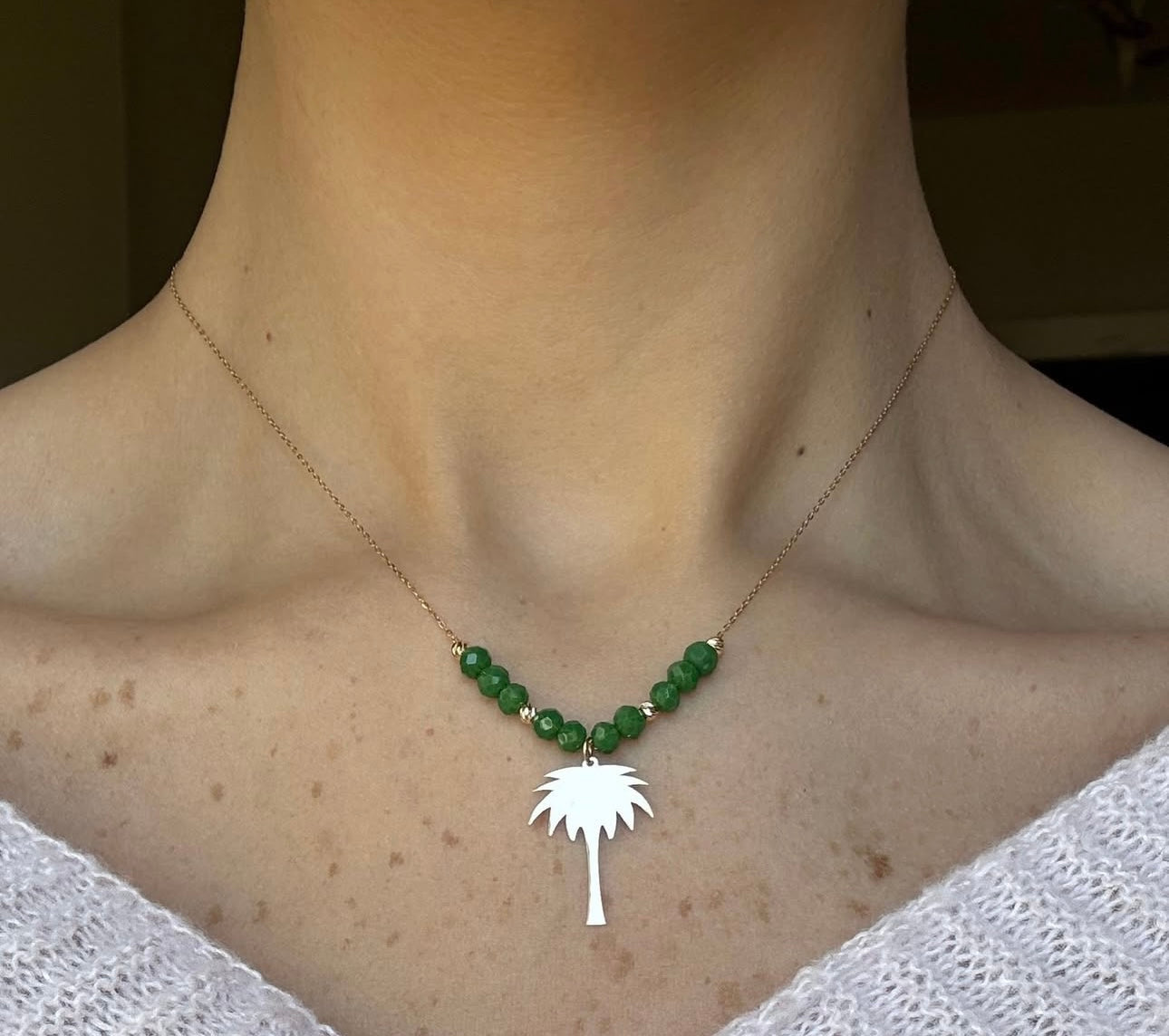 Palm Whisper Necklace